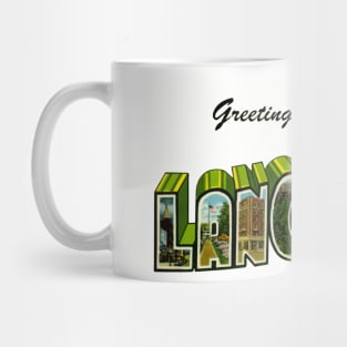 Greetings from Lancaster Ohio Mug